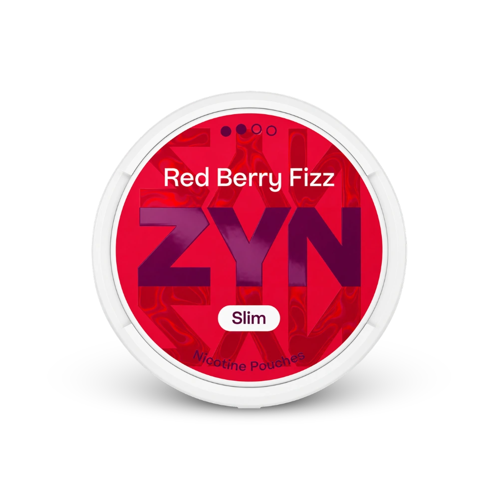 ZYN Red Berry Fizz Slim S2 – lata de sachês de nicotina