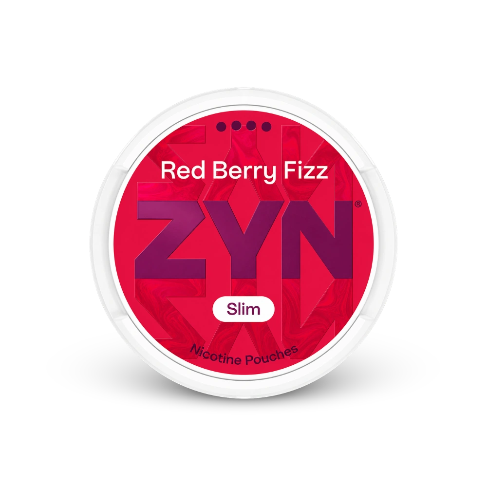 ZYN Red Berry Fizz Slim S4 – lata de saquinhos de nicotina