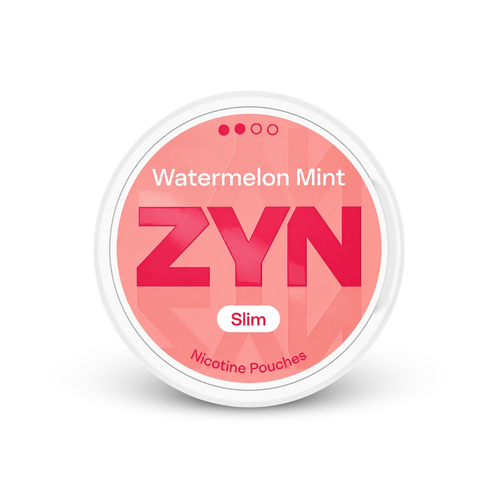 ZYN Watermelon Mint Slim S2 – lata de saquinhos de nicotina