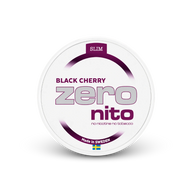 Zeronito Black Cherry Slim – lata de saquinhos de nicotina