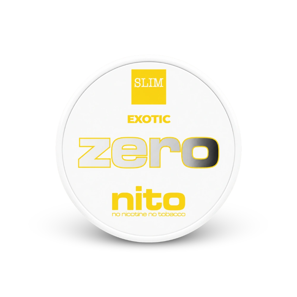 Zeronito Exotic Slim – lata de saquinhos de nicotina