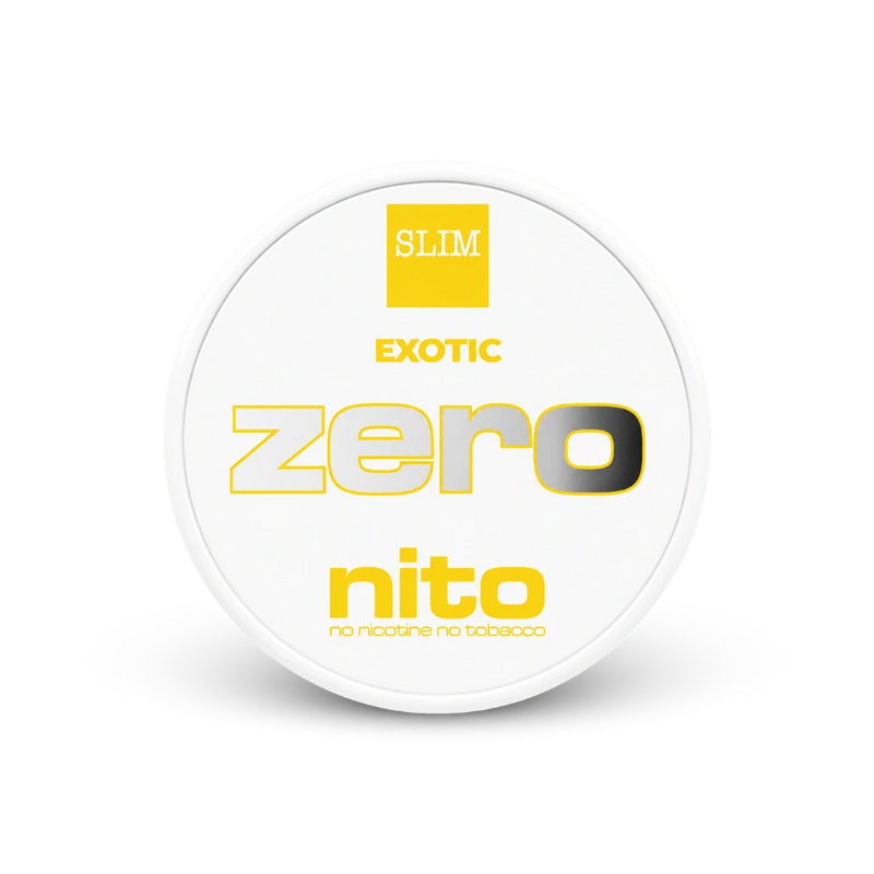 Zeronito Exotic Slim – lata de saquinhos de nicotina