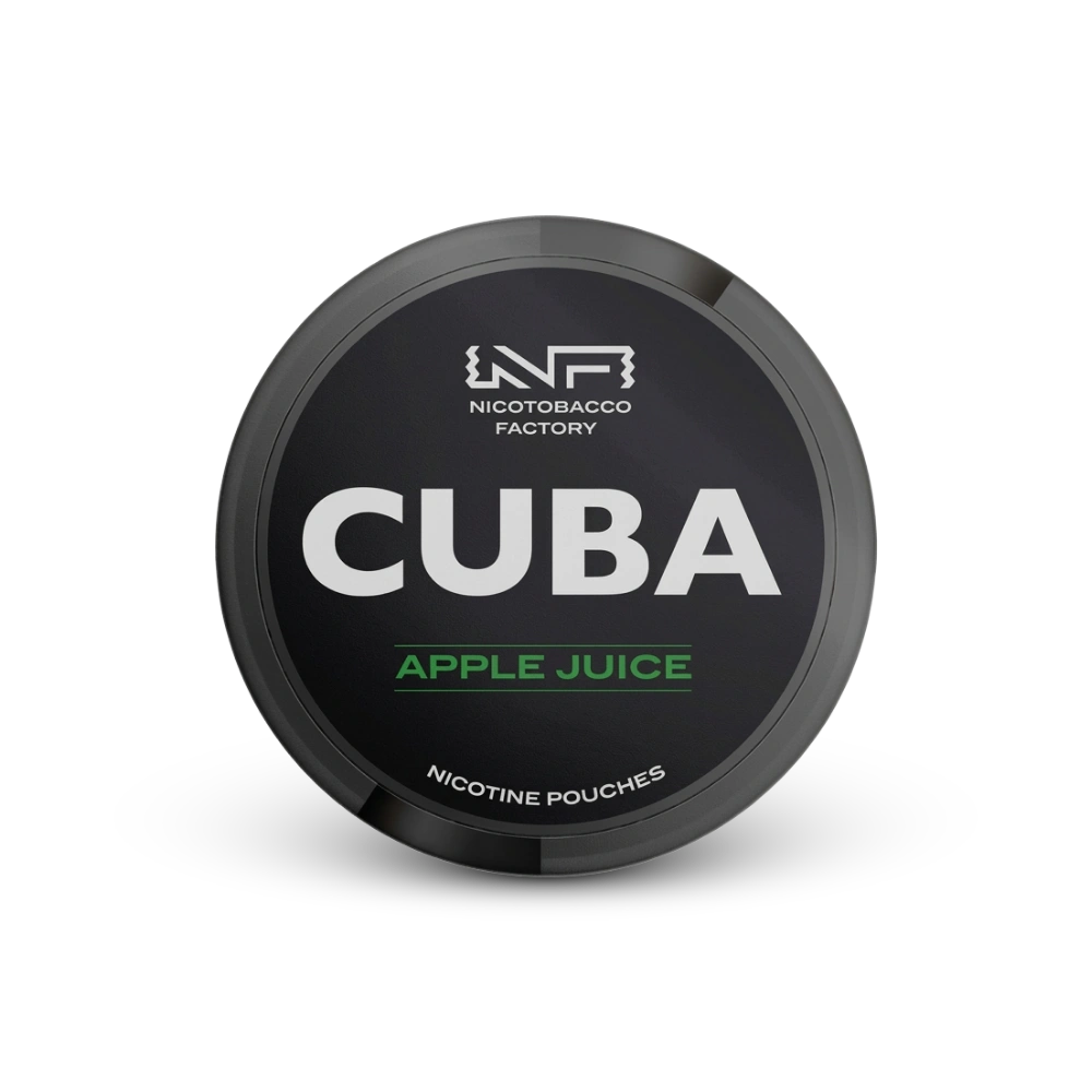 Cuba Black Apple Juice – lata de nicotine pouches