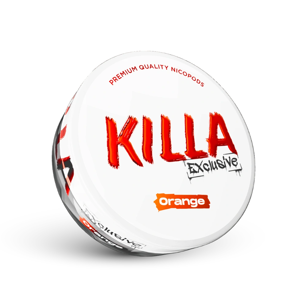 Killa Exclusive Nicotina Laranja Dose com Aroma de Laranja, Qualidade Premium
