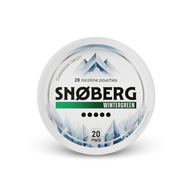 SNOBERG WinterGreen 13mg – lata de sachês de nicotina