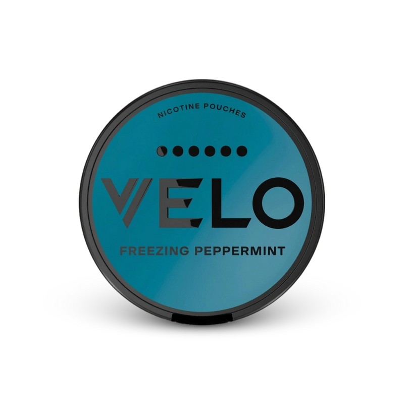 VELO Freezing Peppermint – lata de sachês de nicotina