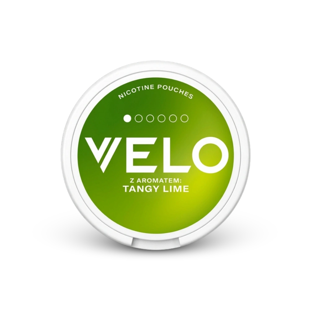 Velo Mini Tangy Lime – lata de saquinhos de nicotina