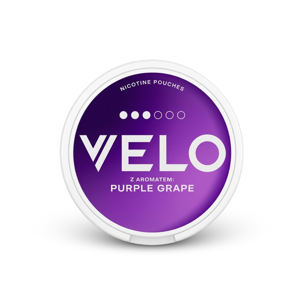 VELO Purple Grape – lata de saches de nicotina