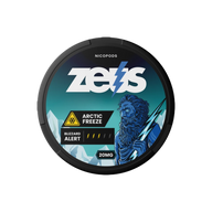 Zeus Arctic Freeze 20mg Dose Verso – Aroma de Mentol, Forte, 20 Saquetas/Dose